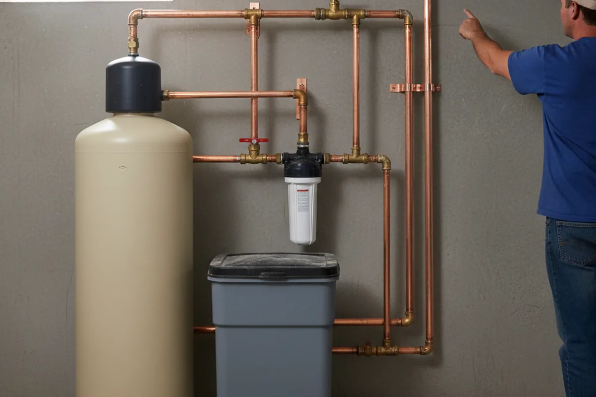 Whole-house water treatment system installed in Woodmere